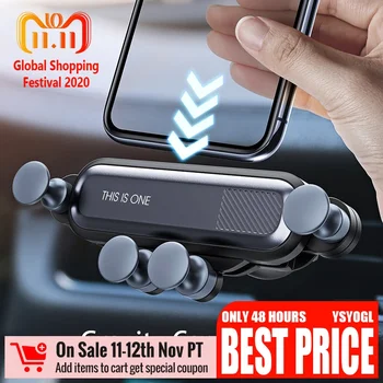 

2020 Cell Phone Holder for Car Mount Air Vent Clip GPS Holder Stand Bracket No Magnetic Phone Holder for iIPhone Xiaomi