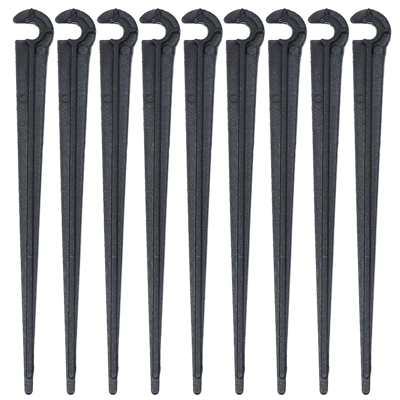 50-200X Garden 1/4 Inch C-type Hook Fixed Support Holder Stakes Stem Fit 4/7mm Hose Watering Drip Irrigation Greenhouse plants irrigation kits,drip irrigation kits,garden irrigation kits,drip irrigation tool