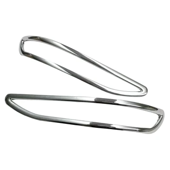 

for Chevrolet Equinox 2018-2019 2 PCS ABS Chrome Rear Fog Light Lamp Trim Cover