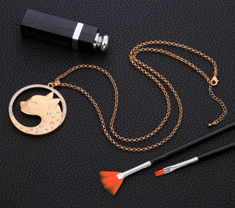 cat pendant necklace-1