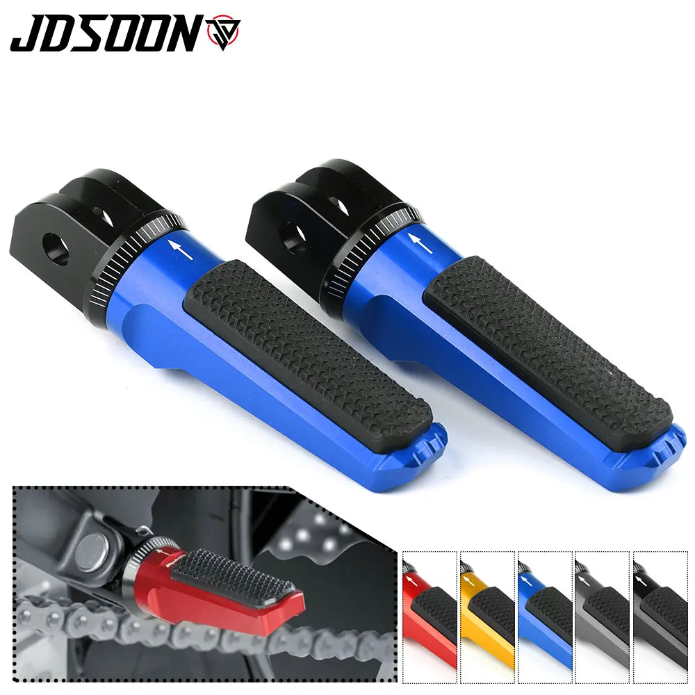 

Motorcycle Foot Pegs Front Pedals Rider Footrest Accessories for YZF R1/R1M/R1S/R6/R6S