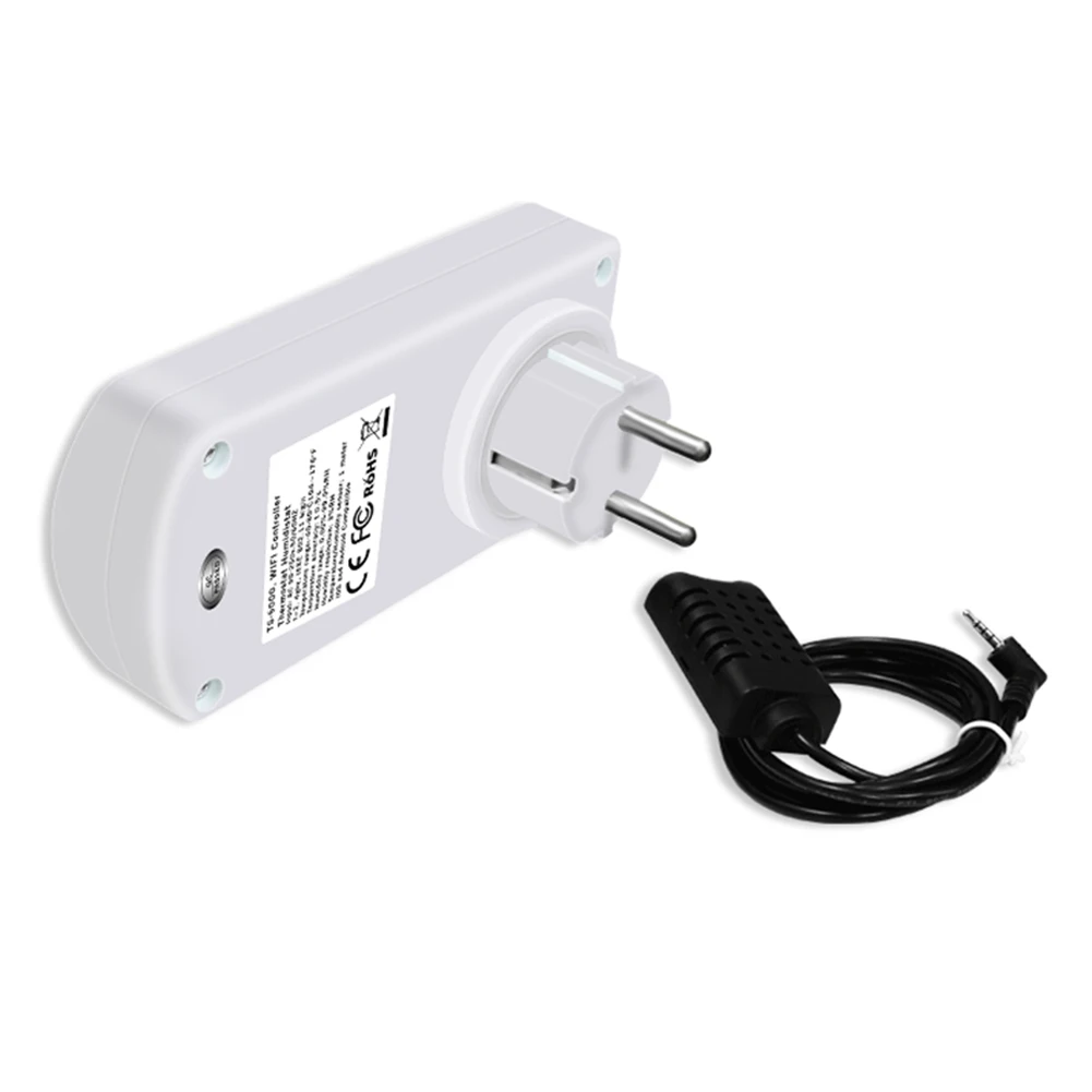 

Wifi Wireless Smart Switch Module Thermostat Temperature Controller Multifunction Outlet APP Timer Socket Wall Plug Manual