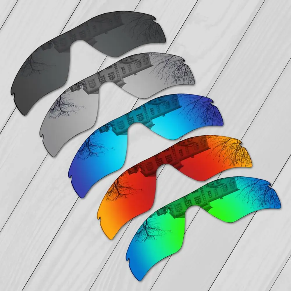  5 Pieces Black & Silver & Ice Blue & Fire Red & Green Polarized  Replacement Lenses for Oakley Radar Path Sunglasses _ - AliExpress Mobile