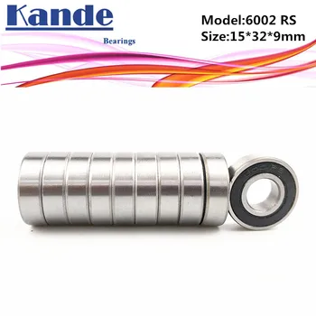 

6001RS Bearing 4pcs ABEC-5 High quality 6001 2RS Single Row Deep Groove ball bearing 6001-2RS 12x28x8 mm