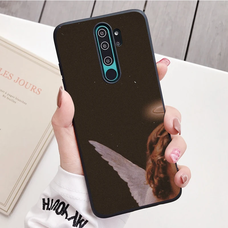 Thiên Thần Silicone Ốp Lưng Điện Thoại Redmi Note 8 7 Pro S 8T Cho Redmi 9 7A Bao Vỏ xiaomi leather case custom Cases For Xiaomi