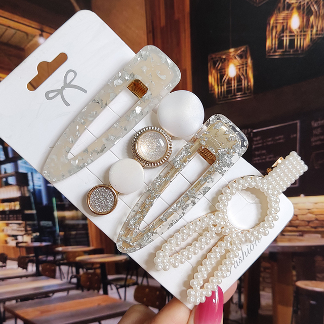 Starfish Hair Clip For Women 2022 Korean Acrylic Hairpins Geometric Crystal Hair Barrettes Girl Hair Accessories Hairgrip