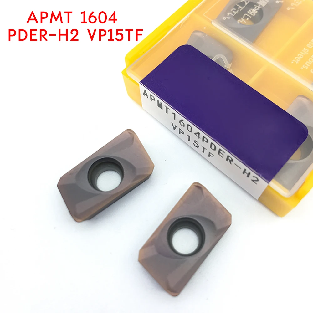 APMT1604 H2 VP15TF карбидные вставки токарный инструмент APMT 1604 лицевая мельница токарные