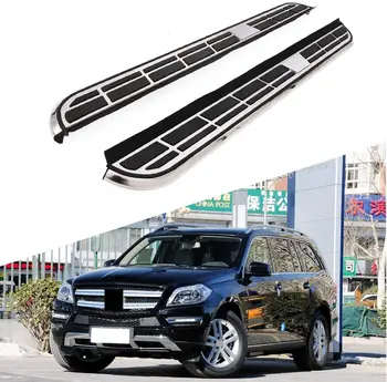 

Etesan Aluminium Running Board Fit For Mercedes Benz X166 2013-2018 Side Step Nerf Bar