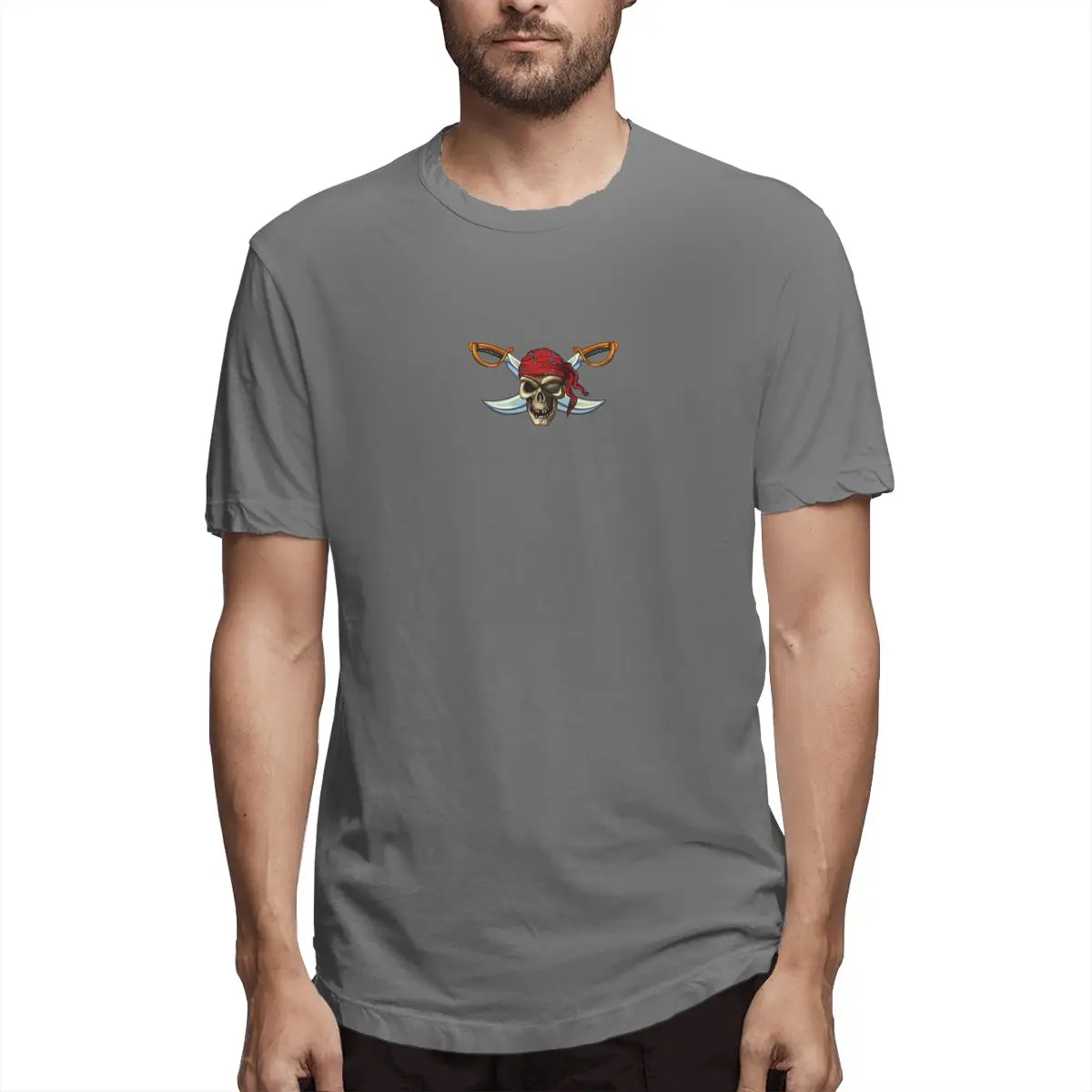 NOISYDESIGNS Men's T-shirts Fashion Pirate Printed Short Sleeve Tshirts Summer Top Tees Casual Boys Cotton Camiseta Masculina