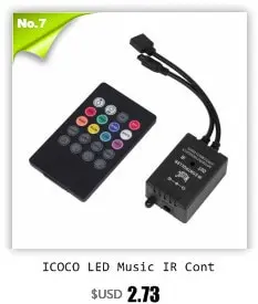 ICOCO новое поступление дешевые мини rgb контроллер диммер переключатель для 5050 3528 SMD светодиоды полосы DC 12 В