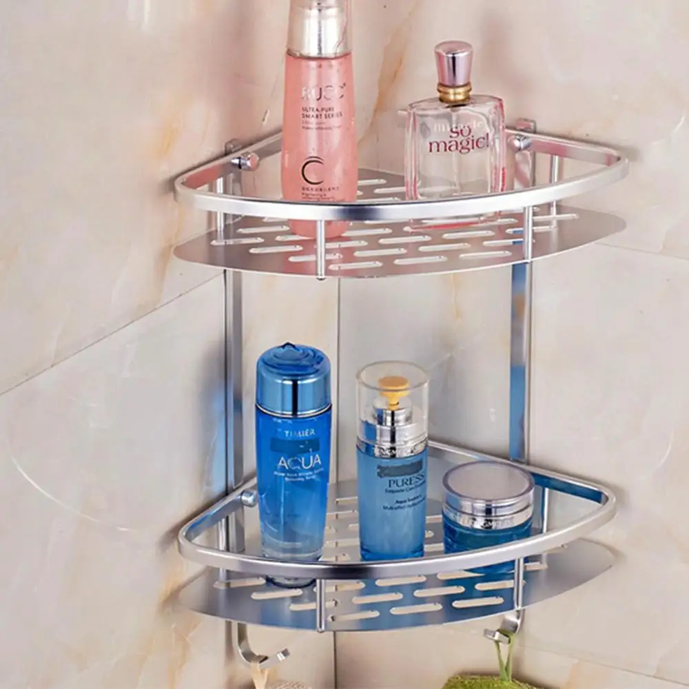 4 Layers Bath Bathroom Shower Caddy Corner Soap Shampoo Holder