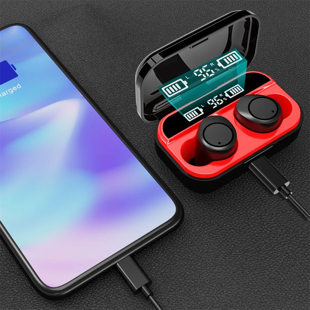 Bluetooth 5,0 гарнитура для Xiaomi iPhone huawei samsung беспроводные TWS наушники с шумоподавлением мини стерео наушники для Airdots