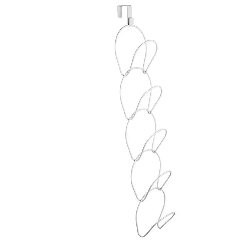 Iron Wire Hook For Placing A Hat, Stackable Chain Hat Display Stand, Clothes Bag, Tie, Neck Scarf, Iron Ring Placement Rack