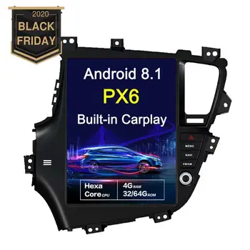 

AOTSR 12.9 inch Android 8.1 Tesla style HD screen Car GPS Navigation For KIA Optima/KIA K5 2010+head unit Multimedia Player WIFI