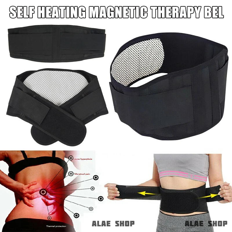 

Self Heating Magnetic Belt Waist Support Health Care Comfortable for Women Men can CSV
