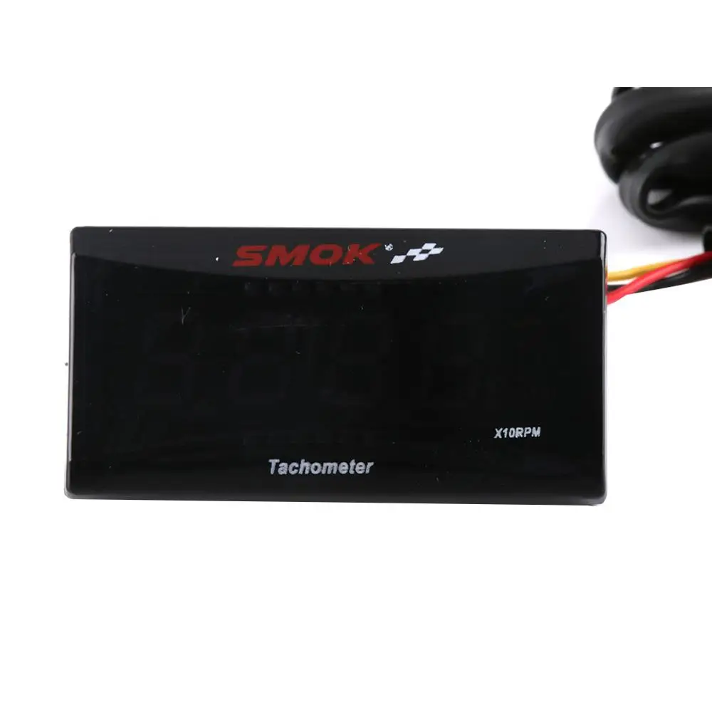 

Motorcycle Tachometer For SMOK new battle GTR BWS Thunder G5 LED Digital Gear Display Meter For Racing Motorcycle Instrument