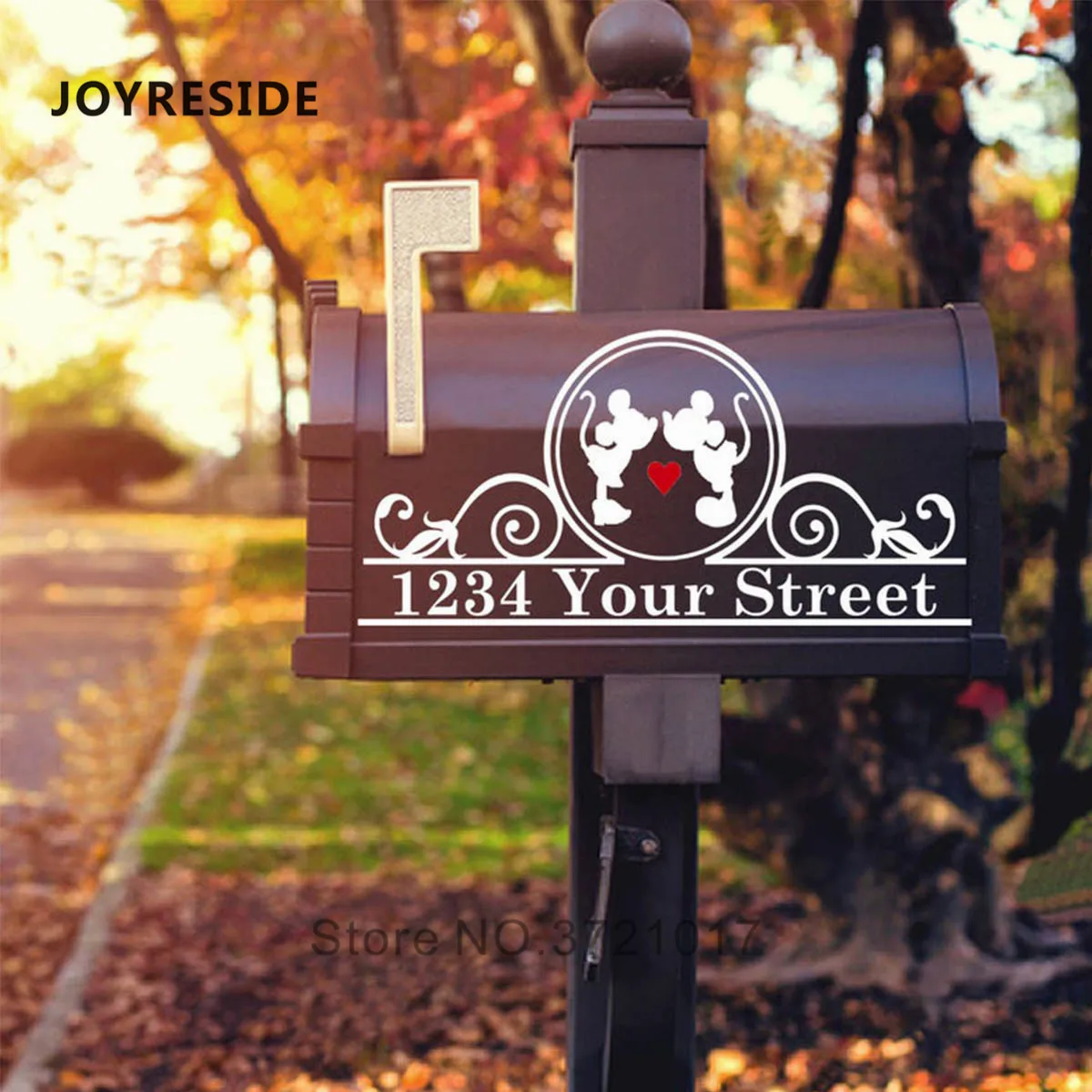 Mailbox Decoration Sticker Custom Personalized Address Mail Boxes Art Decor Design Decals Stickers Vintl Removable Decals M494 Wall Stickers Aliexpress