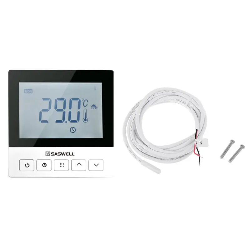 

WiFi Thermostat APP Electric Heating Room Floor Programmable Temperature Control