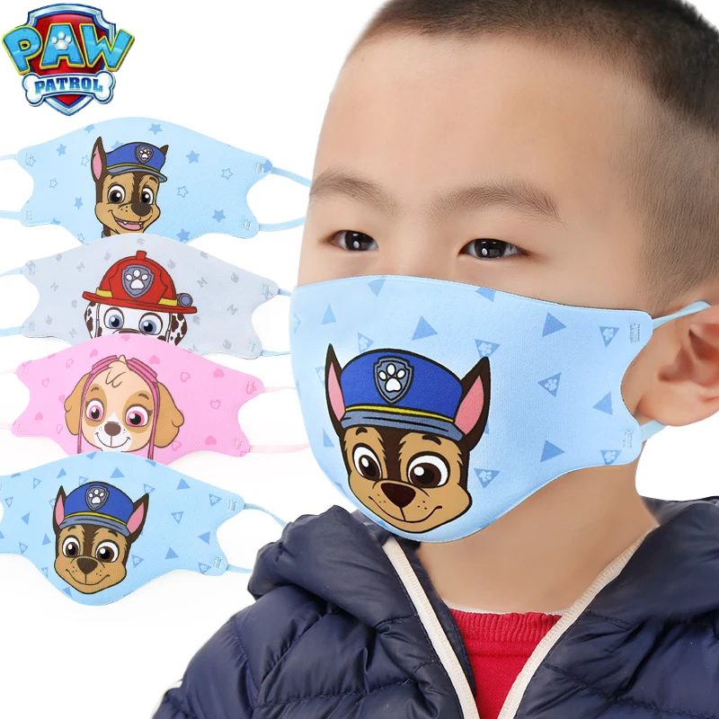 

Paw Patrol Children Dust and Fog Prevention Pure Cottons Breathable Masks Half Muffle Face Mask Kids Cartoon Boy Girl Mouth Mask