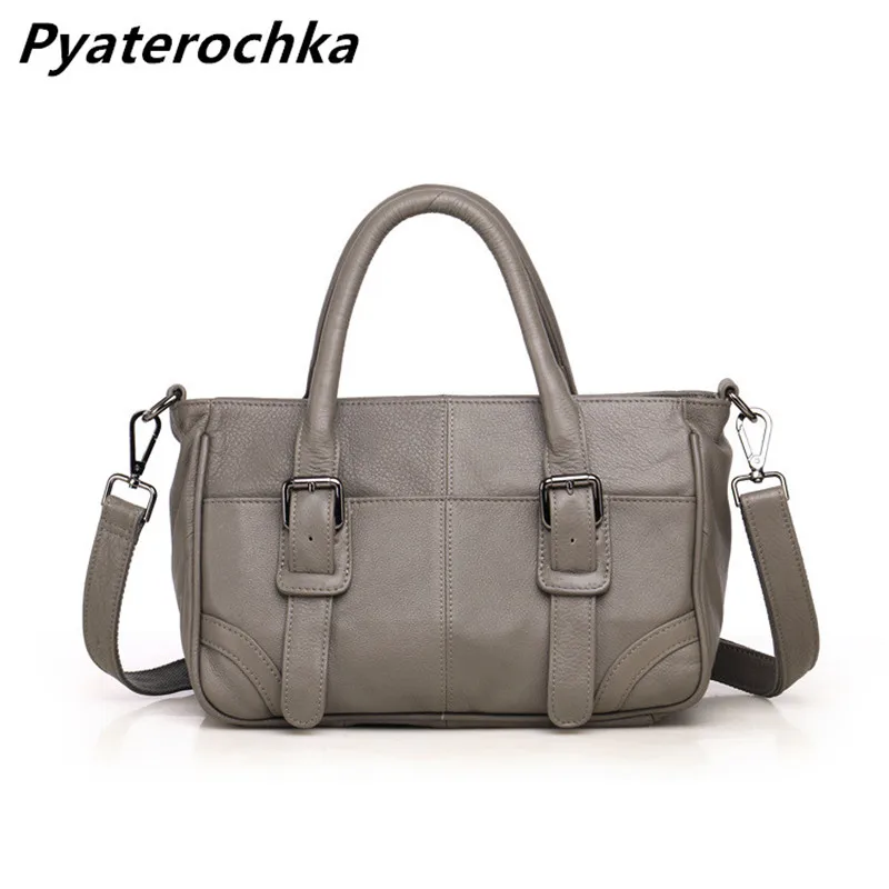 

Pyaterochka Ladies Genuine Leather Work Bag Leather Messenger Bags Women Business Bag Handbag Designer Shoulder Bag High Quality