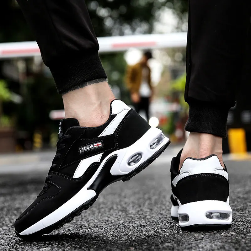 

Male Trainers Low Heels Sneakers Men Shoes Fashion Footwear Tennis Shoes Comfortable Lace-up Casual Man Mixed Color Sneakers