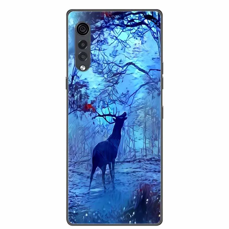 JIENI Cover Per LG Velvet 5G Custodia + 2 Pezzi Vetro Temperato