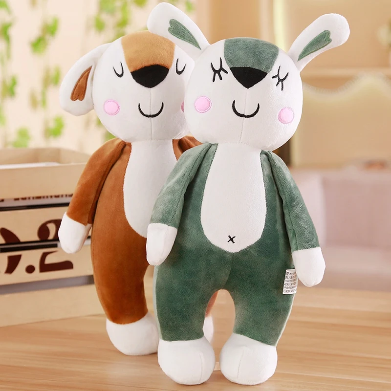 Kawaii Кролик собака мультфильм животное Мистер Собака и миссис подушки для пары