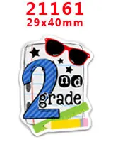 PR-21161 Наборы для творчества Герой мультфильма с плоской задней частью Плоские наклейки 30 штук. PR-21064-21444 - Цвет: PR-21161
