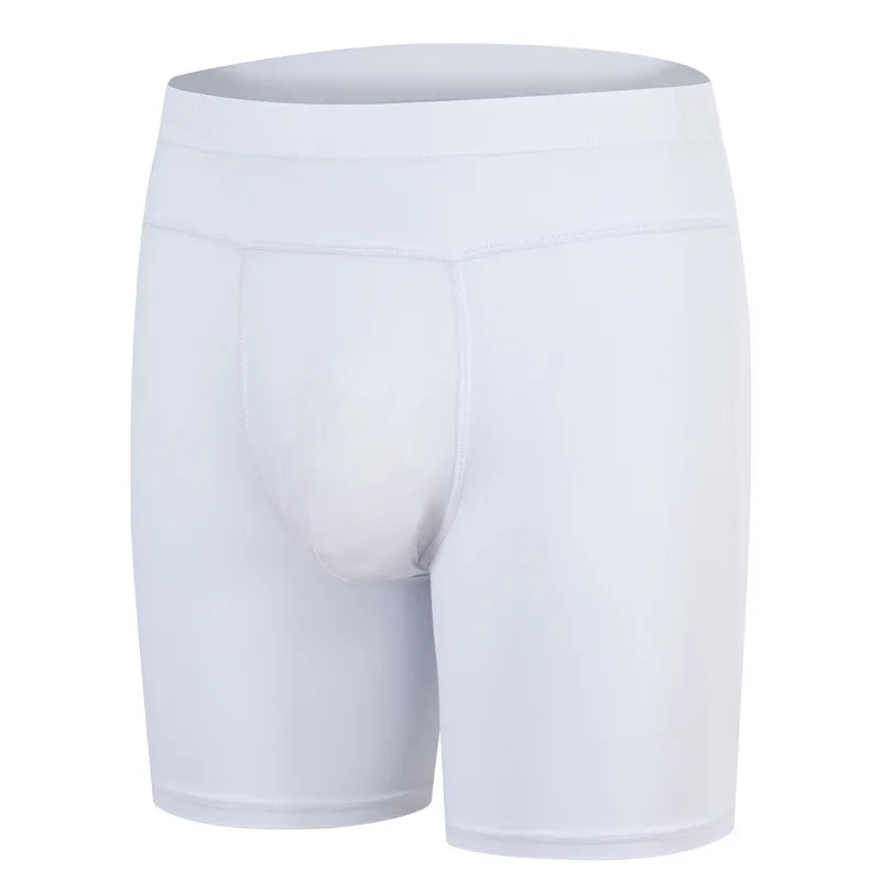 

Mens Underwear Sexy U convex Boxers Long Man Boxer Homme Slip Panties Men Long Leg Anti-friction Underpants Hombre Boxershorts
