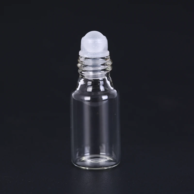 5 мл/бутылка прозрачное стекло Эфирные масла роликовые бутылки со стеклянными роликовыми шариками ароматерапия духи губы бальзамы рулон на бутылках