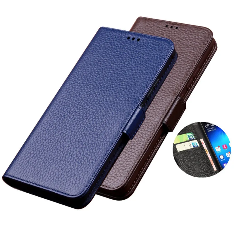 Business Wallet Phone Case Genuine Leather Holster For OPPO Realme X50 Pro Plus/Realme 5G/Realme 5G Bag Coques | Мобильные телефоны