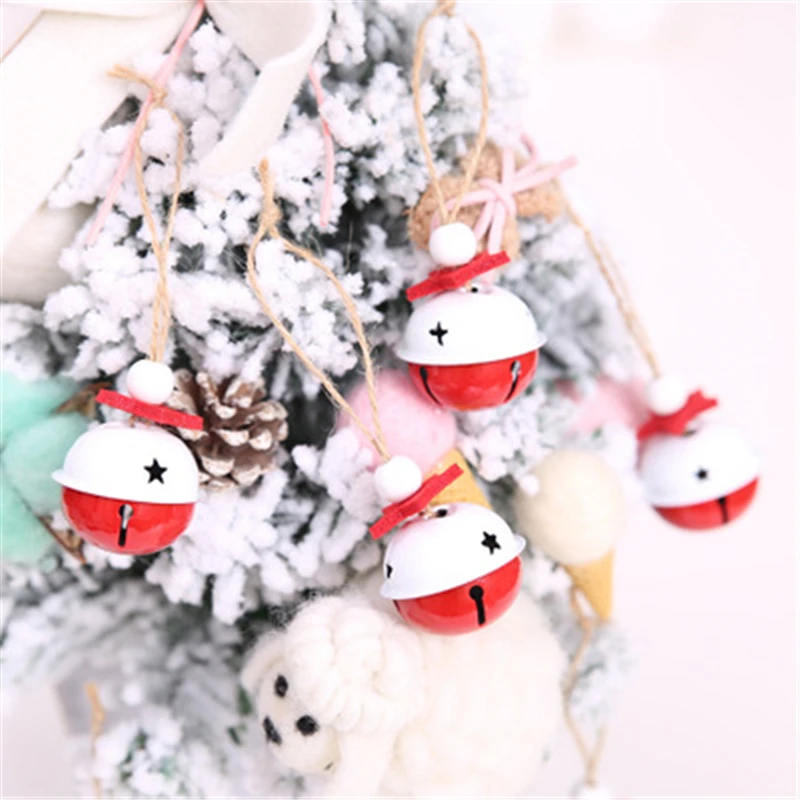 

Christmas Decorations Color Bells Pendant Christmas Tree Accessories Ornaments Small Bells Christmas Decoration for Home