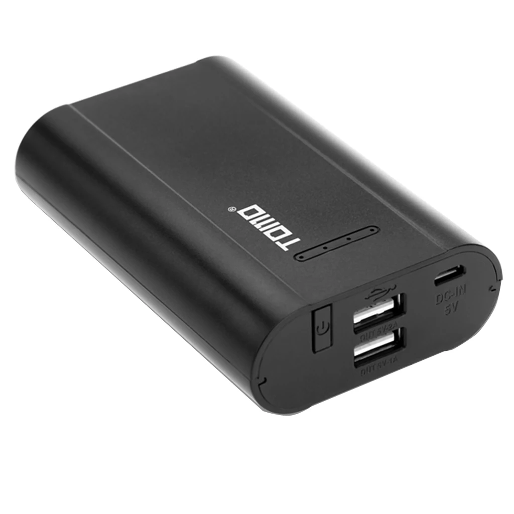 TOMO P3 Dual USB Ports DIY Power Bank Box , 3X 18650 Battery Charger for iPhone, iPad ,HTC,Mobile phone & More
