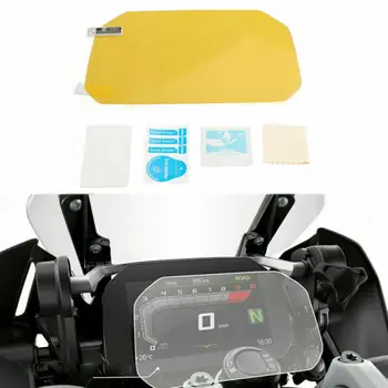 

1set Screen Protector TPU Cluster Scratch Protection Film With Cleaning Kit And Squeegee For BMW F750GS F850GS R1250R