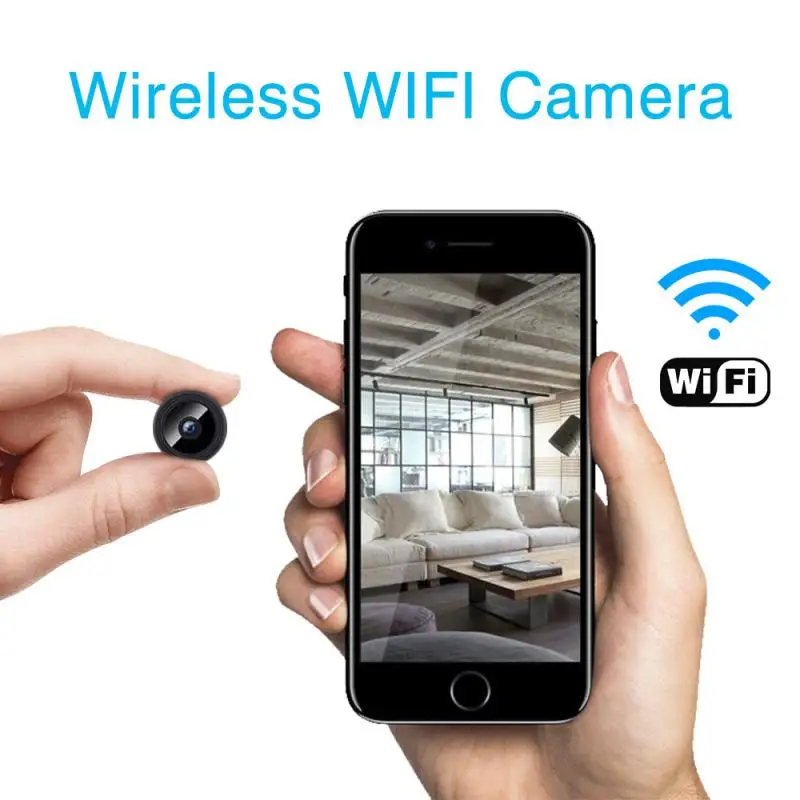 Беспроводная Wi-Fi мини Ip-камера Внутренняя ночная версия микро-камера видеокамера