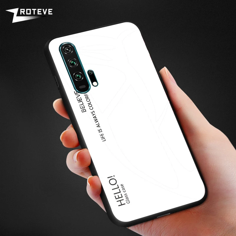 ZROTEVE Cover For Huawei Honor 8X Max 9X Pro 9I Play 3 Coque 20 View 10 V9 Case Glass Back 8 Lite |