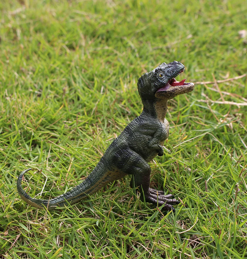 10 см ПВХ сплошная модель статическая T-Rex Детеныши T-Rex динозавр модель животное