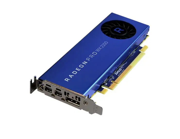 Leadtek AMD Radeon Pro WX 2100 2 ГБ GDDR5 для рабочей станции начального уровня используется оригинальная графика