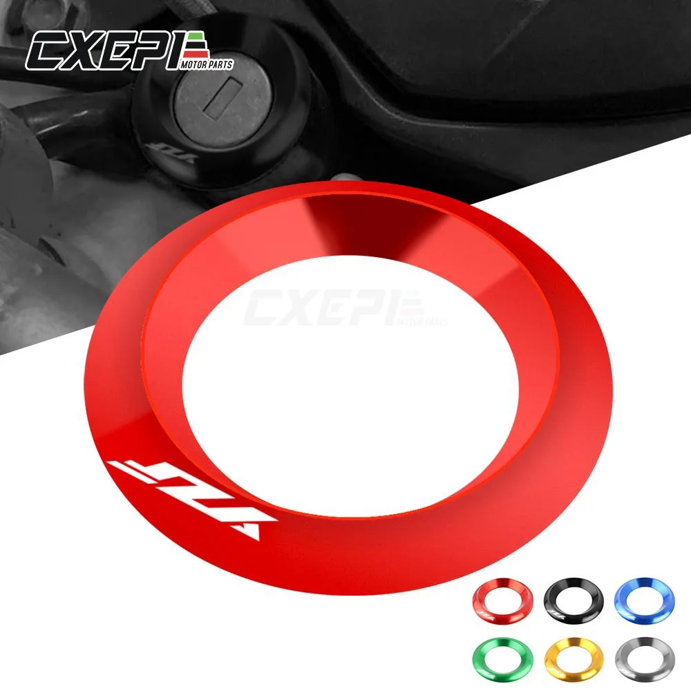 Новый логотип YZF для Yamaha R1 R25 R3 R6 2014 2015 2016 2017 2018 2019 крышка переключателя зажигания
