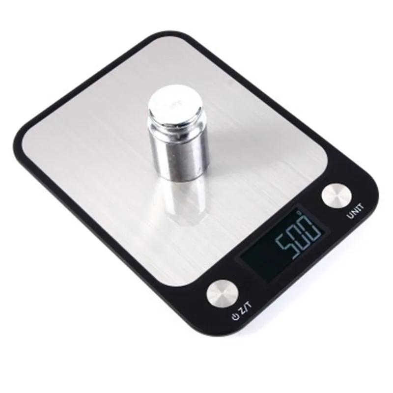 

Kitchen Electronic Scale Digital Food Coffee Scales Precision Measuring Tools Portable LCD Flour Scale Weight Home Cake Scale
