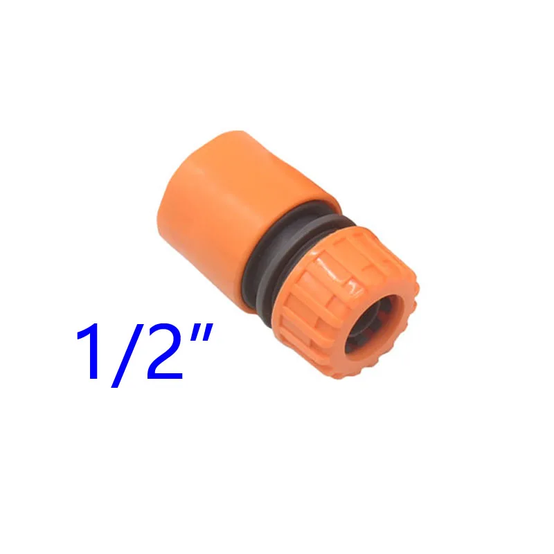 Garden Hose Connector 1/2 3/4 1 Inch Quick Waterstop 16mm 20mm 25mm Hose Repair Garden Water Gun Fittings 1pcs