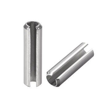 

uxcell M5 x 20mm 304 Stainless Steel Split Spring Roll Dowel Pins Plain Finish 50Pcs