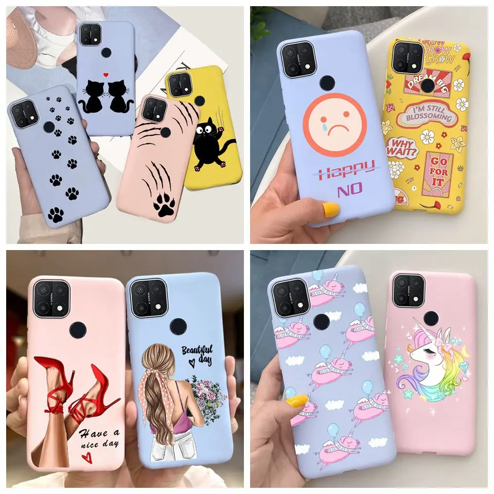 Custodia Candy Cover Per Oppo A15 Cph2185 A9 A5 2020 A11Case Cover Posteriore Morbida Per Oppo A15S Oppo A9 2020 Oppo A12 A11 Oppo A5 Fundas