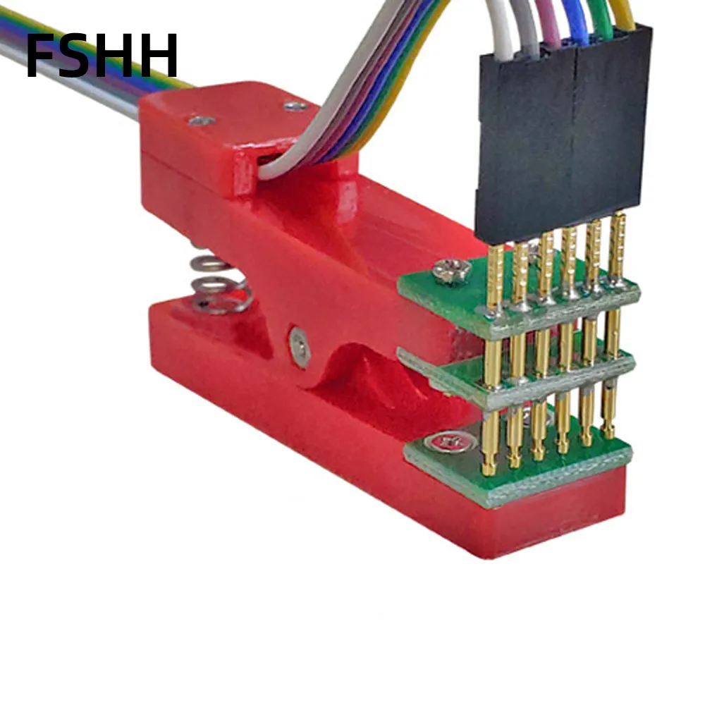2.0mm ġ  ׽Ʈ ĵ PCB Ŭ Ŭ  ġ, Ƚó κ   ٿε α׷  8P 8px2 16Pin