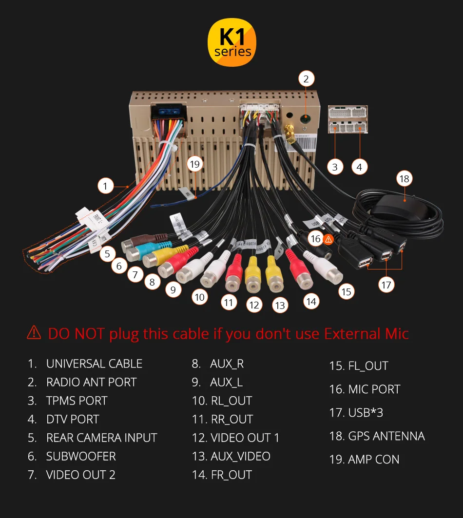 Sale Ownice K1 K2 K3 Android 9.0 hand free bluetooth Universal 2 Din Car Radio GPS for Volkswagen/Skoda/Seat 21