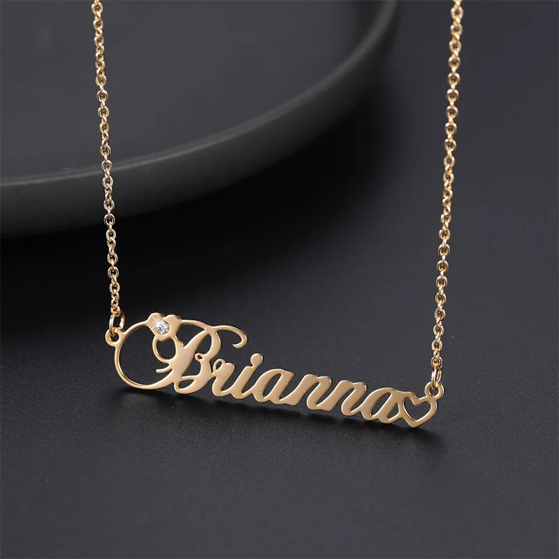 Персонализированное позолоченное кольцо 18K из нержавеющей стали|Индивидуальные