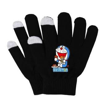 

Game Doraemon Gloves woman man finger gloves Cotton Warm Gloves Non-slip Touch Screen Gloves breathe freely gloves