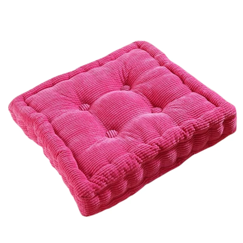 Rose Red Urijk 1 шт. квадратный диван подушка ягодицы стул подушка круглый удобный хлопок подушка сидения, салон барный стул подушки заднего сиденья - Цвет: Rose Red