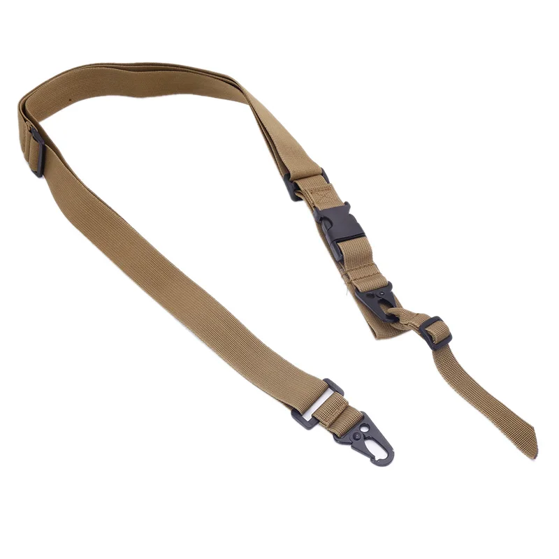 

Nylon Outdoor Durable 1 or 2 Point Sling Strap Adjustable Bungee Sling Swivels Hunting Strap