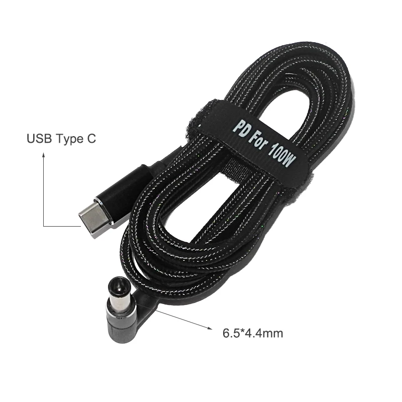 Адаптер для ноутбука 100 Вт с Usb C на 6 5X4 4 мм кабель быстрой зарядки шнур провод Sony Vaio